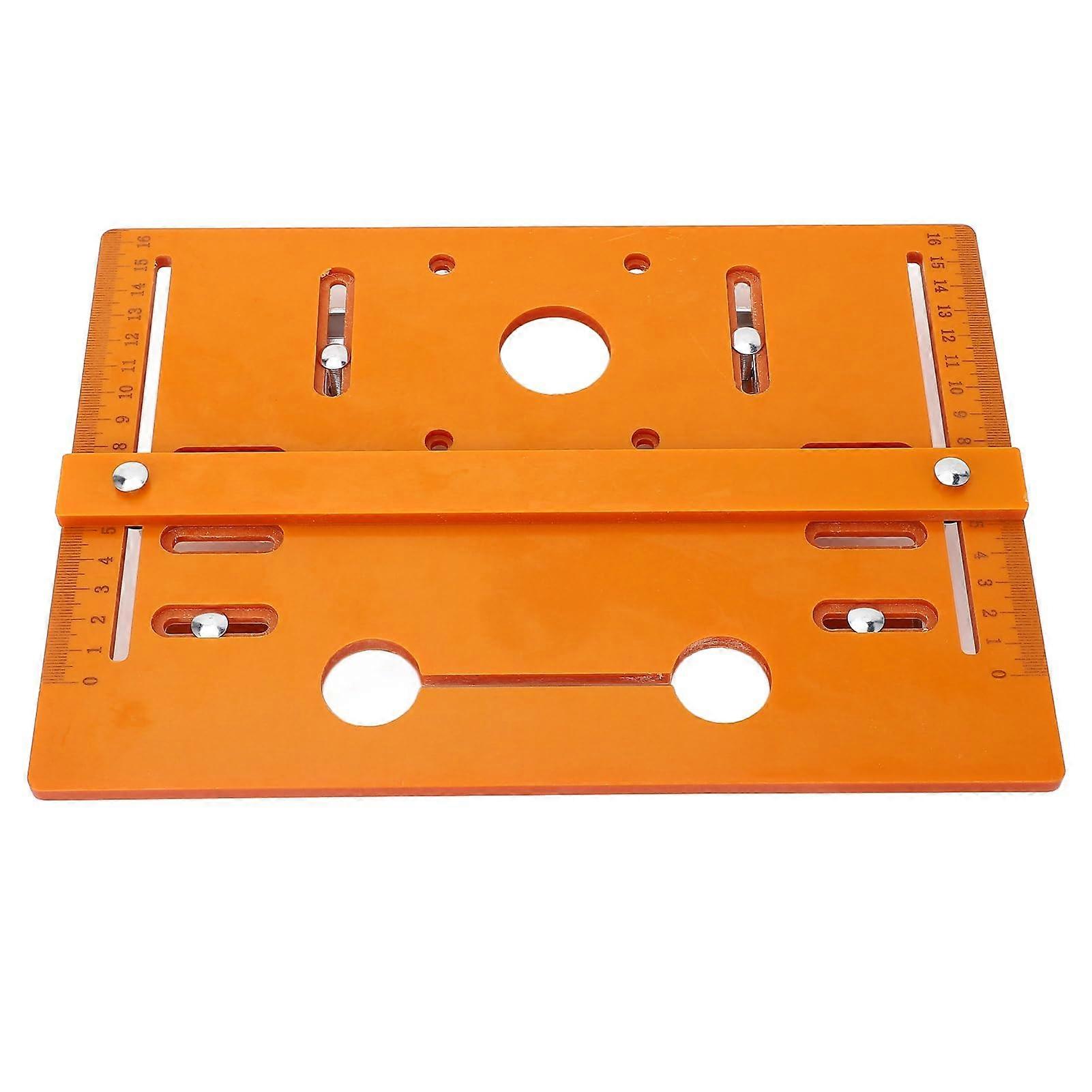 Router Table Base Plate with Handle, Universal Fit for 4 Inch Motor, Durable Woodworking Mount