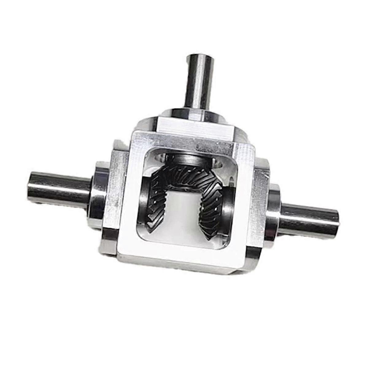 Small 1:1 T Type Commutator Shaft Diameter 10mm Right Angle Drive Bevel Rotation Reverse Dual