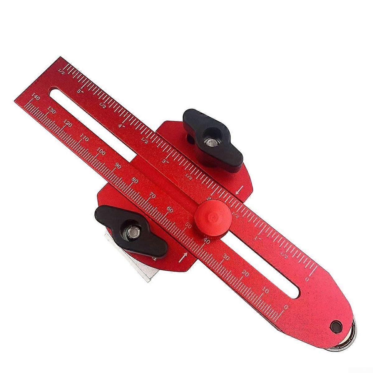 Adjustable Thin Rip Jig for Table Saw, 10140mm Metal Guide for Precise Narrow Strip Cutting