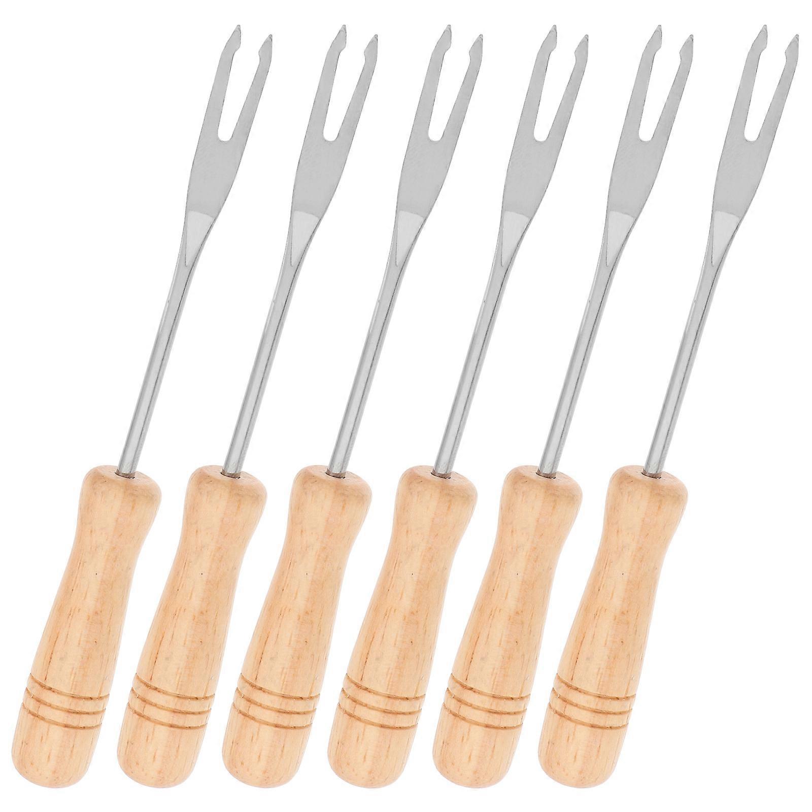 Blending Fork Fondue Forks for Chocolate with 6Pcs DIY Fork Set