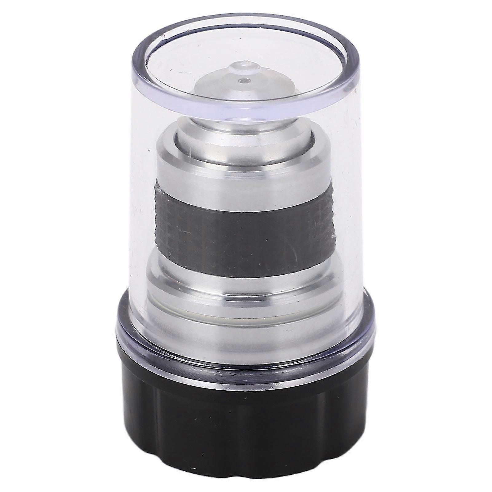 25-26 100X Microscope Objective RMS Size Fall Resistant Professional Objective Lens Replacement