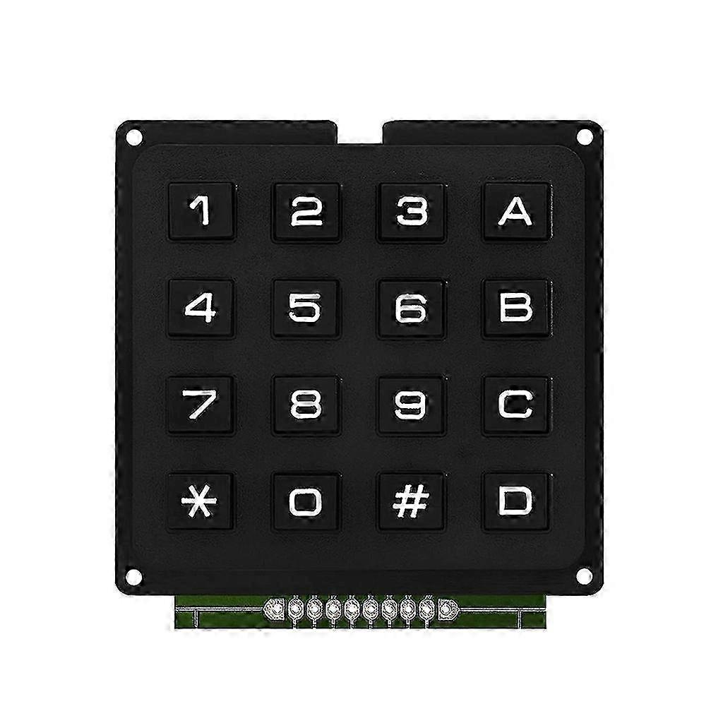 16 Key Button 4x4 Membrane Button Keypad Matrixes Array Keyboard DIY Kit 25-26