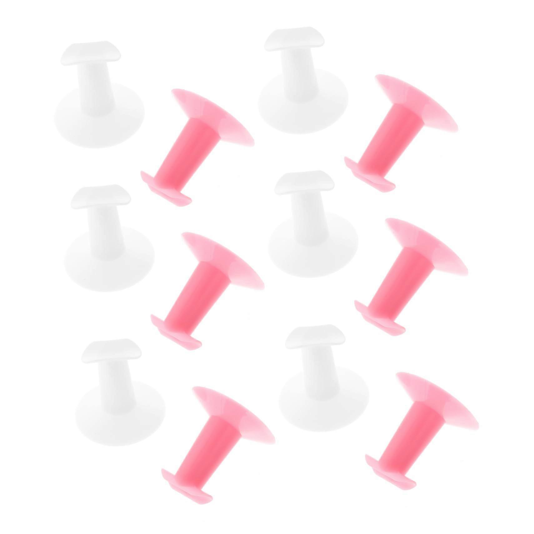 12Piece Adjustable Nail Art Finger Stand Set with Stable Support for Professional Manicure Practice