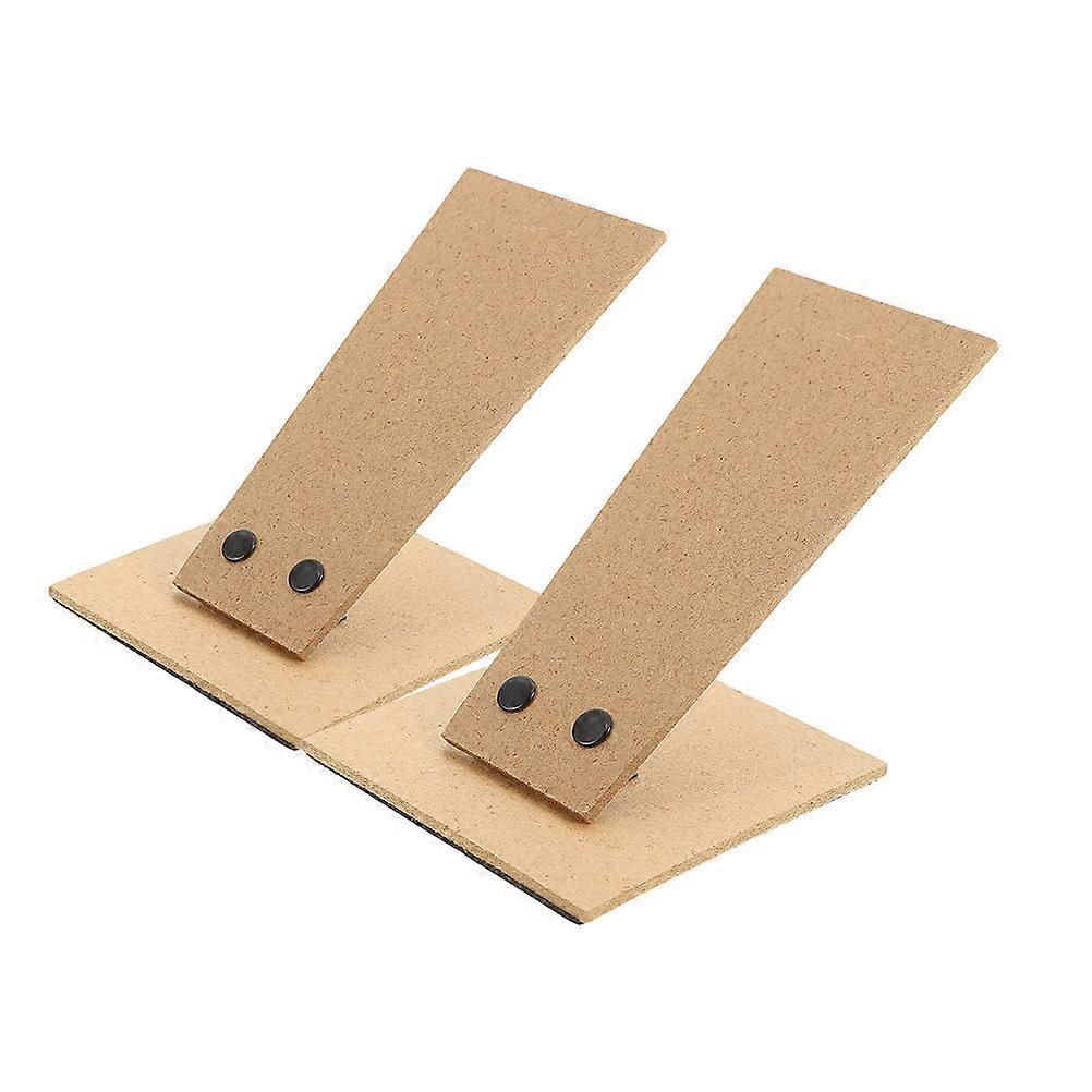 Picture Frame Easel Back Adhesive Wood Stand for Display 8Pcs