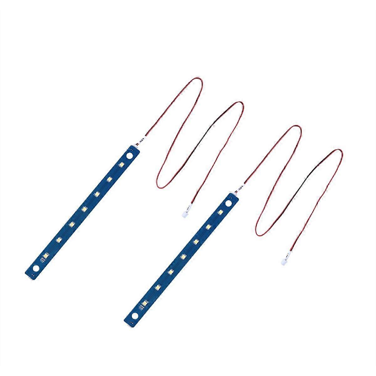 2pack Led Strip Lights for 3D Printer, 3D Printer Led Light with 7Pcs Lamp Beads Flexible for Adven