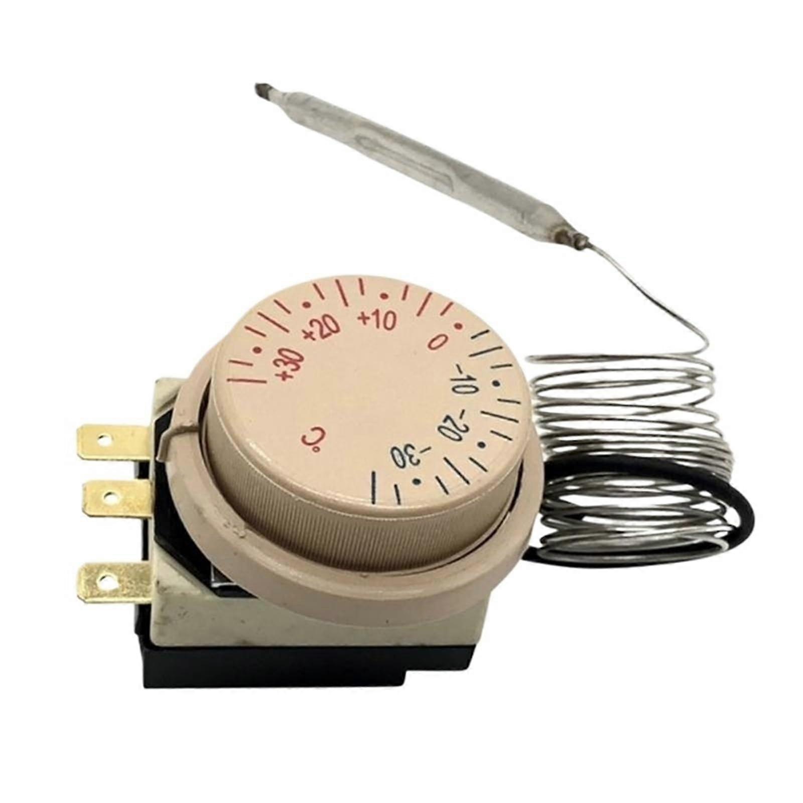 Adjustable Capillary Thermostat Switch 30°C to +30°C Precise Control for Kitchen Appliances