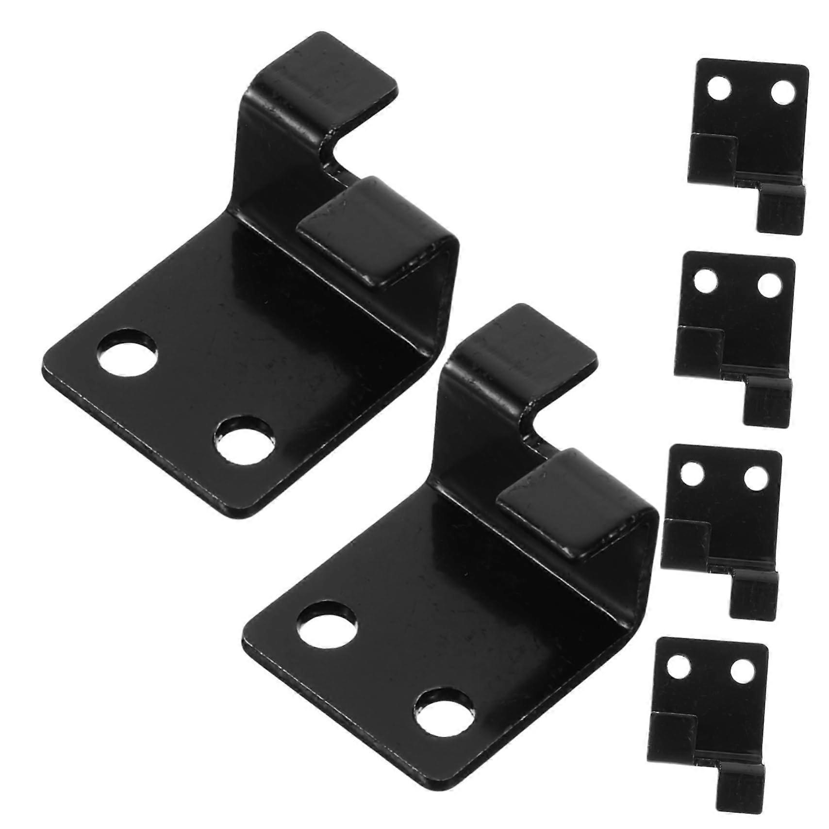 Mirror Clips Stainless Steel Wall Mount Brackets for Frameless Mirrors Concrete Secure Low Profile