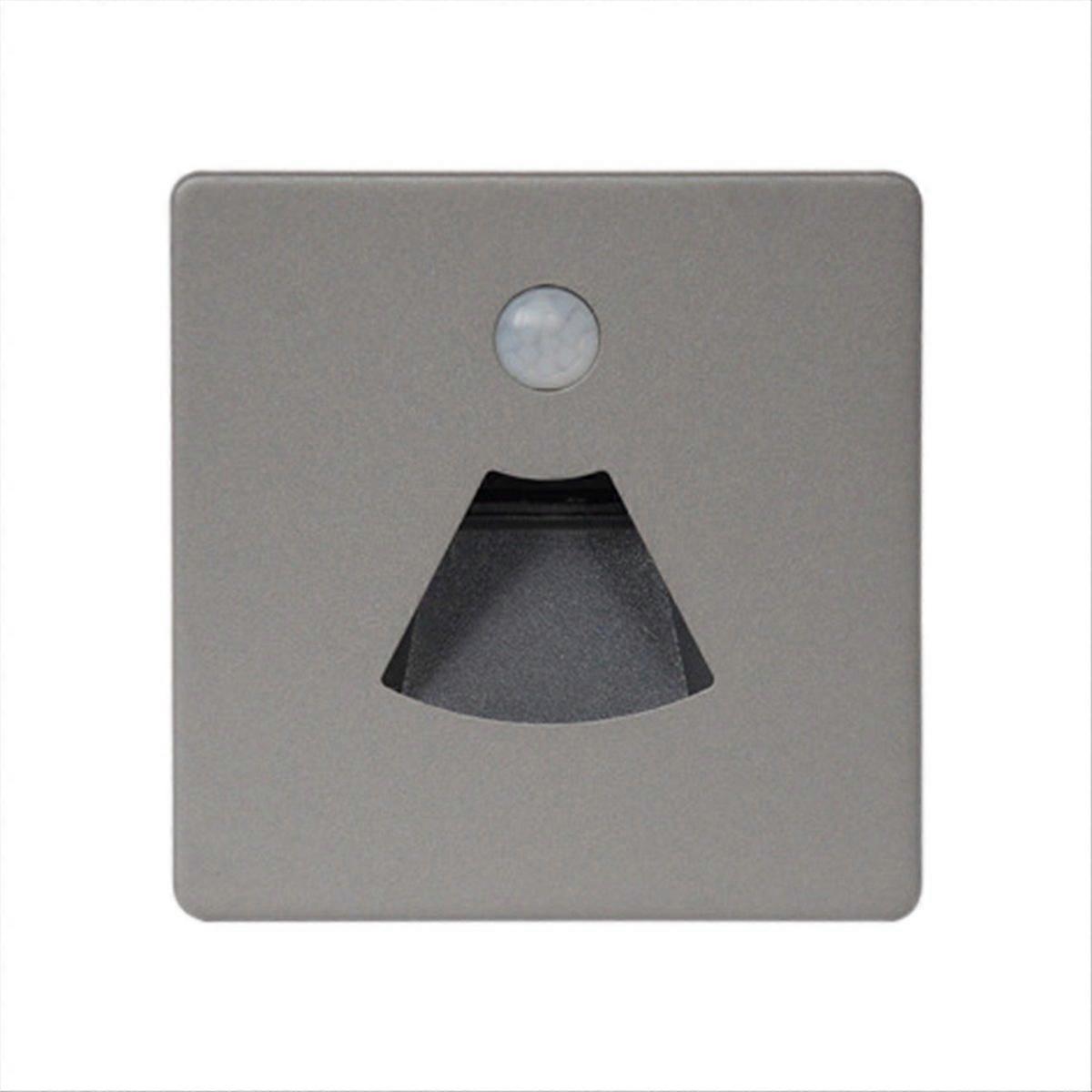 3W LED Motion Sensor Night Light LED Stair Step Waterproof Light,C