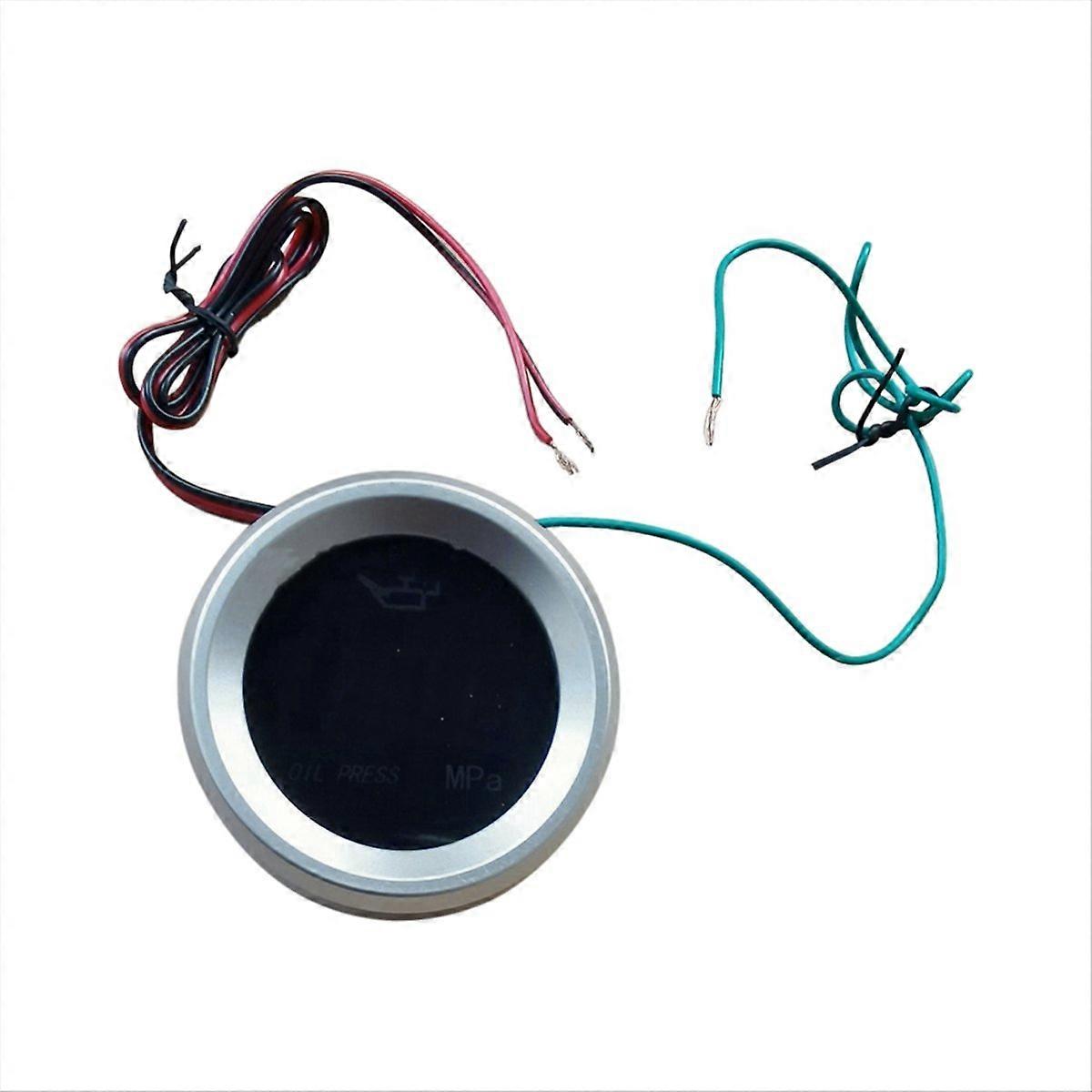 52mm oliedrukmeter auto digitale meter LED-display zonder sensor