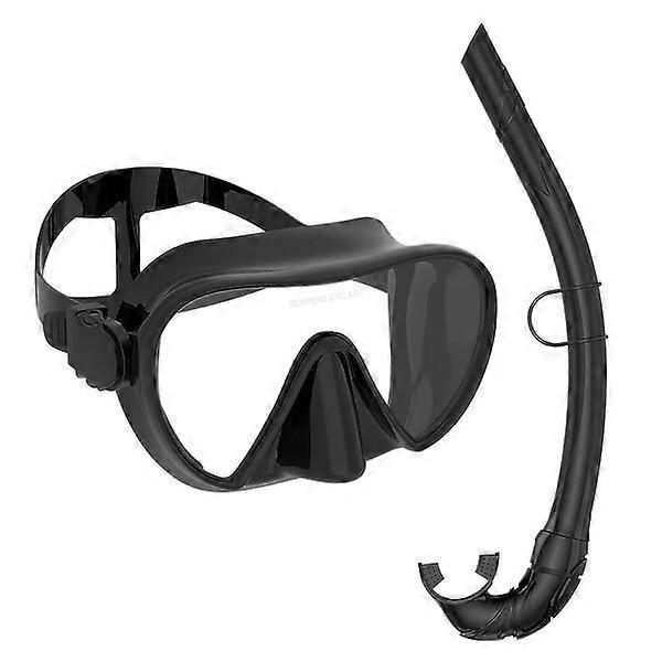Snorkeling set with adjustable strap leakproof suitable for swimming pool and ocean