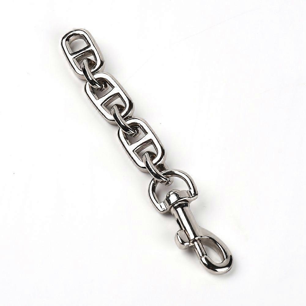 Alloy bag Extender Chains with Clasps bag Straps Replacement Accessories Platinum 12cm