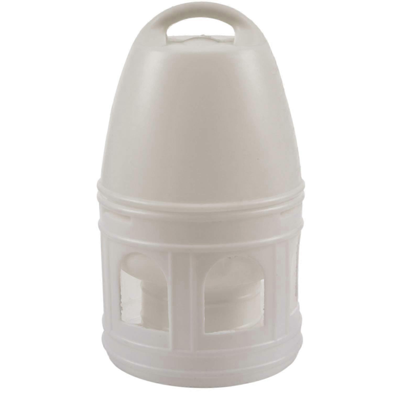 Water Drinker 1.4L Capacity with Easy Carry Handle and Hanging Loop Plastic Bird Feeder