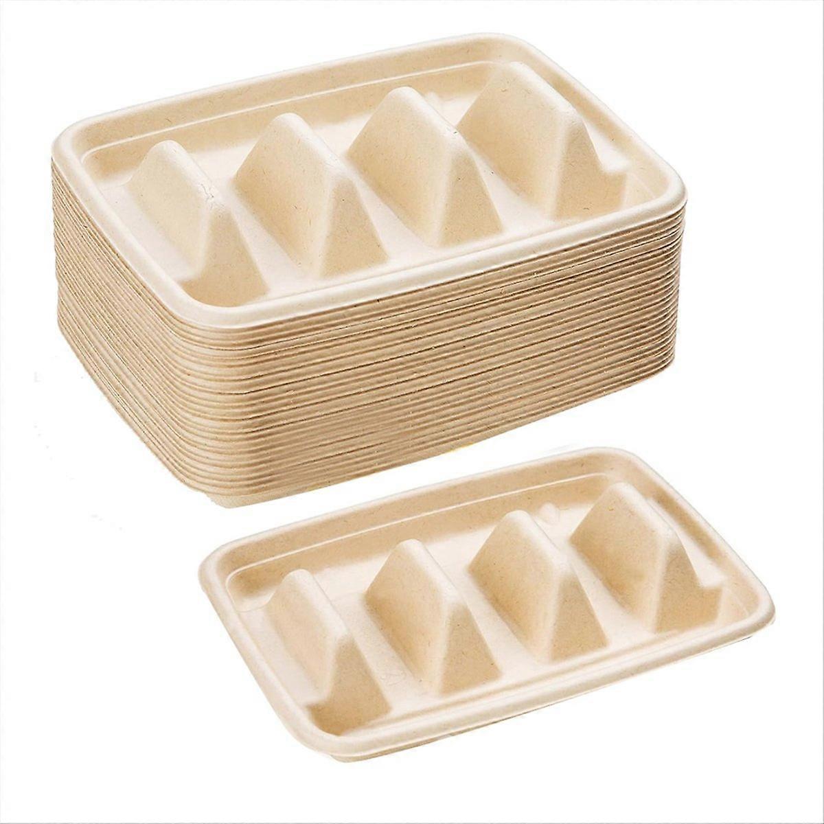 25 PCS Disposable Taco Holders for , Taco Tray Holder, for 