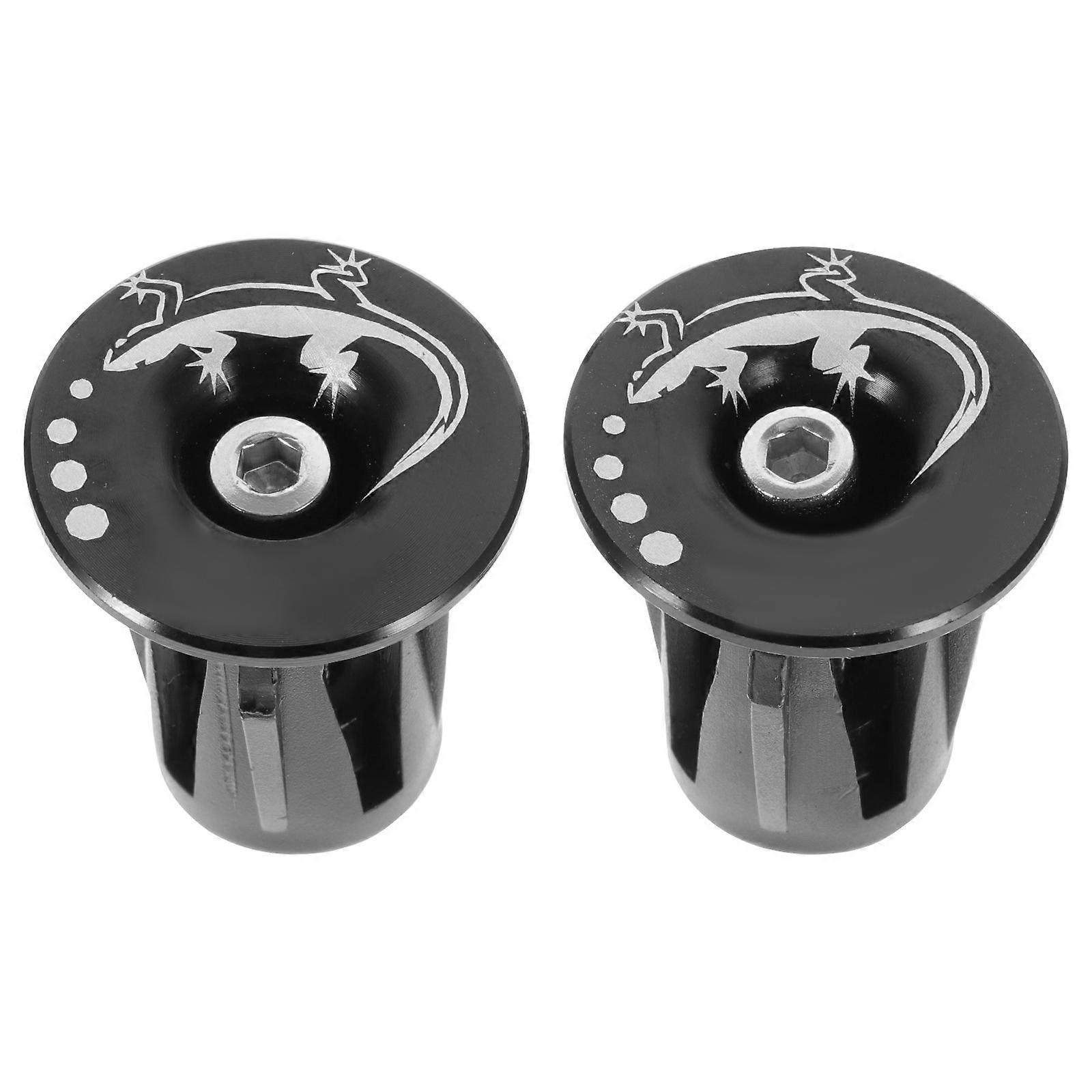 Handlebar End Plug Bike Handlebar Caps Protective Accessory 2Pcs