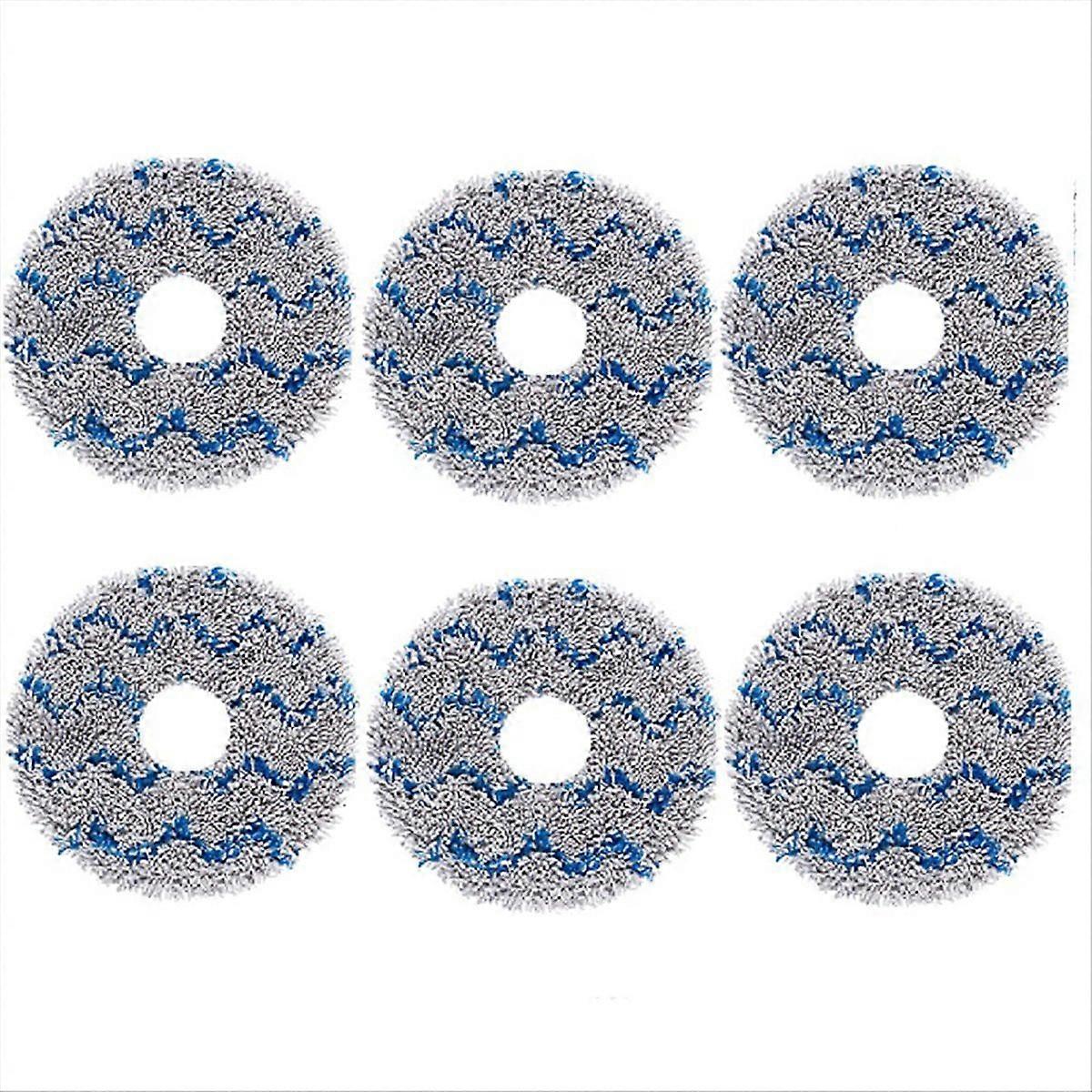 For Ecobos X5 Pro Mop Cloth Sweeping Robot Accessories 6PCS