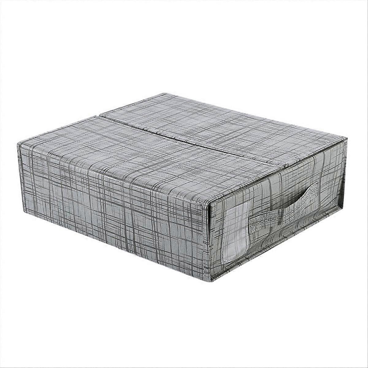 Handheld Fabric Storage Box Folding Clothes Storage Box Pattern Color