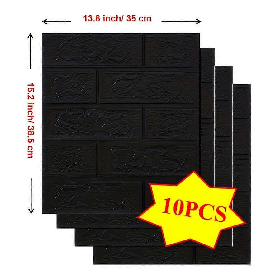 3D Wall Sticker Brick Pattern Wallpaper