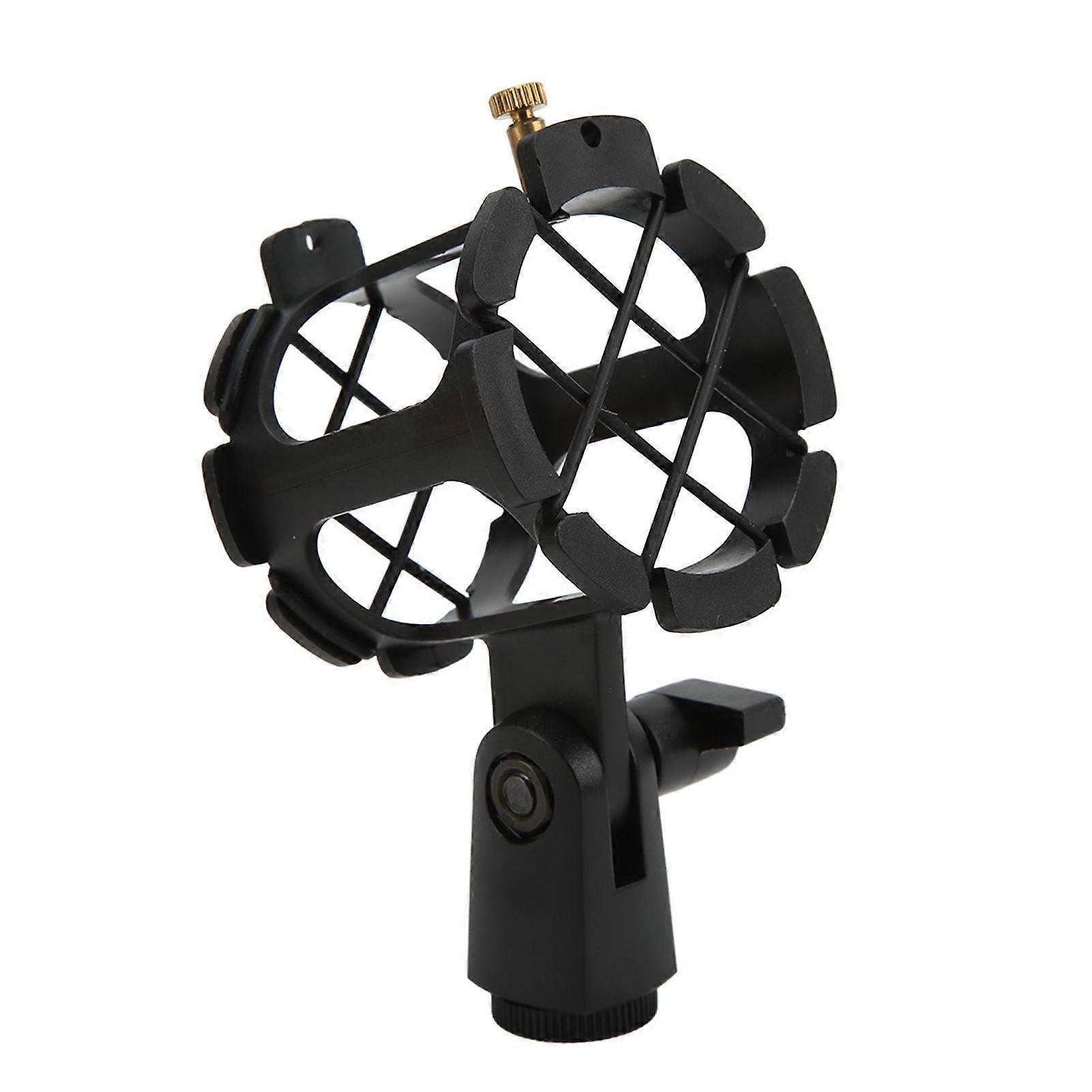 Recording Microphone Holder Mic Shock Mount Plastic Microphone Shockproof Bracket Compatible With Live Broadcast