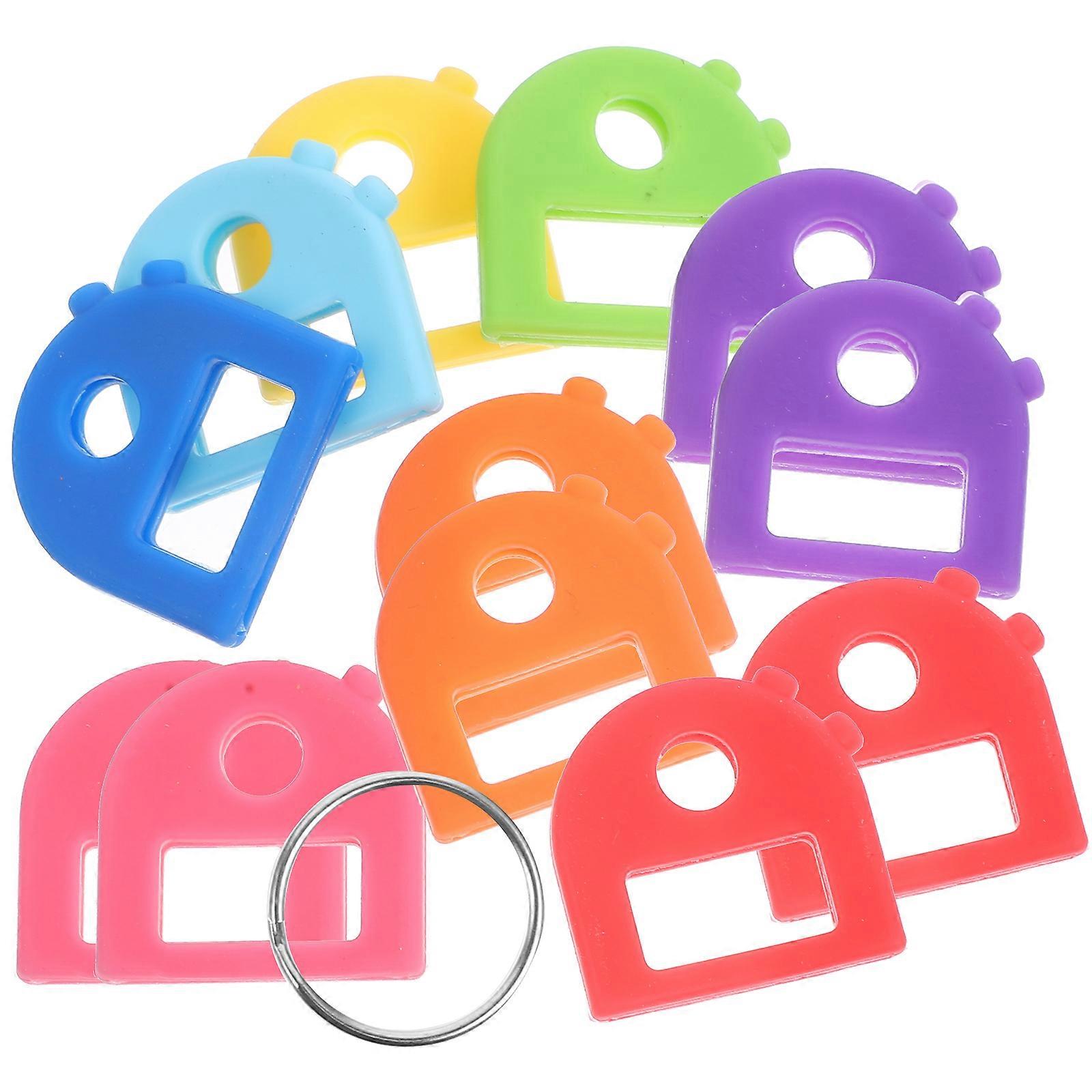 Silicone Key Covers Key Caps for Organizing 48Pcs Reusable Caps