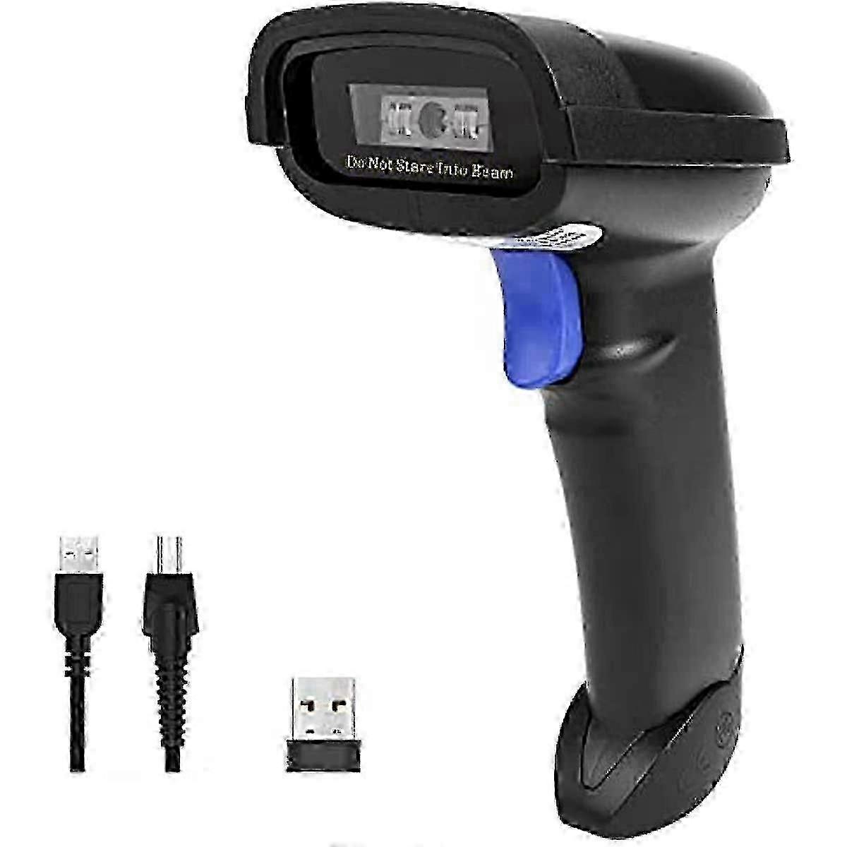 NETUM Bluetooth Barcode Scanner Compatible with 24G Wireless & Bluetooth Function & Wired Connection Connect Smart Phone Tablet PC CCD Bar Code R 26s