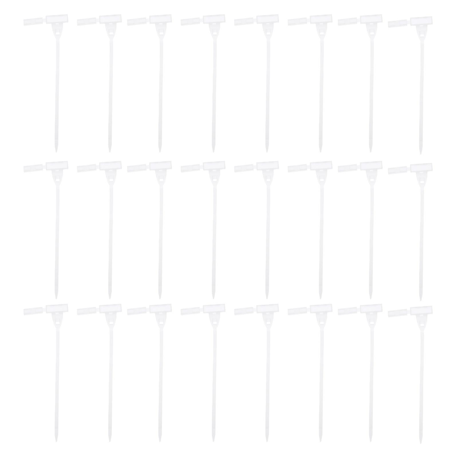 Nylon Electric Cable Tie Marker for Labeling Self-Locking 100Pcs