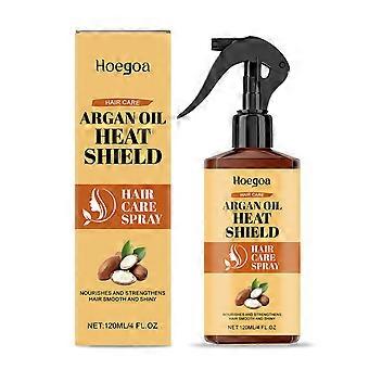 Arganolie hittebeschermende spray voor haar - Professionele salonkwaliteit, bescherming tot 232°C (450°F) voor stijltangen, föhnen en pluisvrije styling.