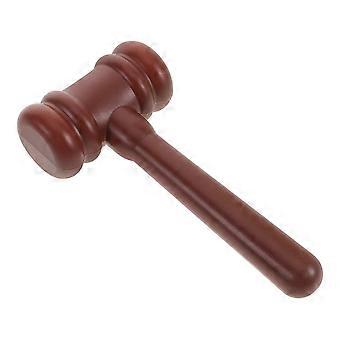 Kid Plastic Gavel Toy Judge Hammer Small Plastic Hammer Role Play Toy Halloween Party Costume Accessory Prop Mini Plastic Mallet