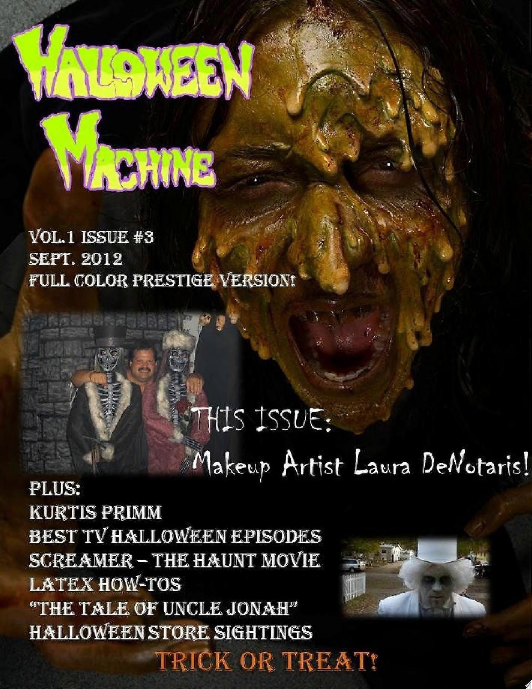 Halloween machine issue three full color prestige version