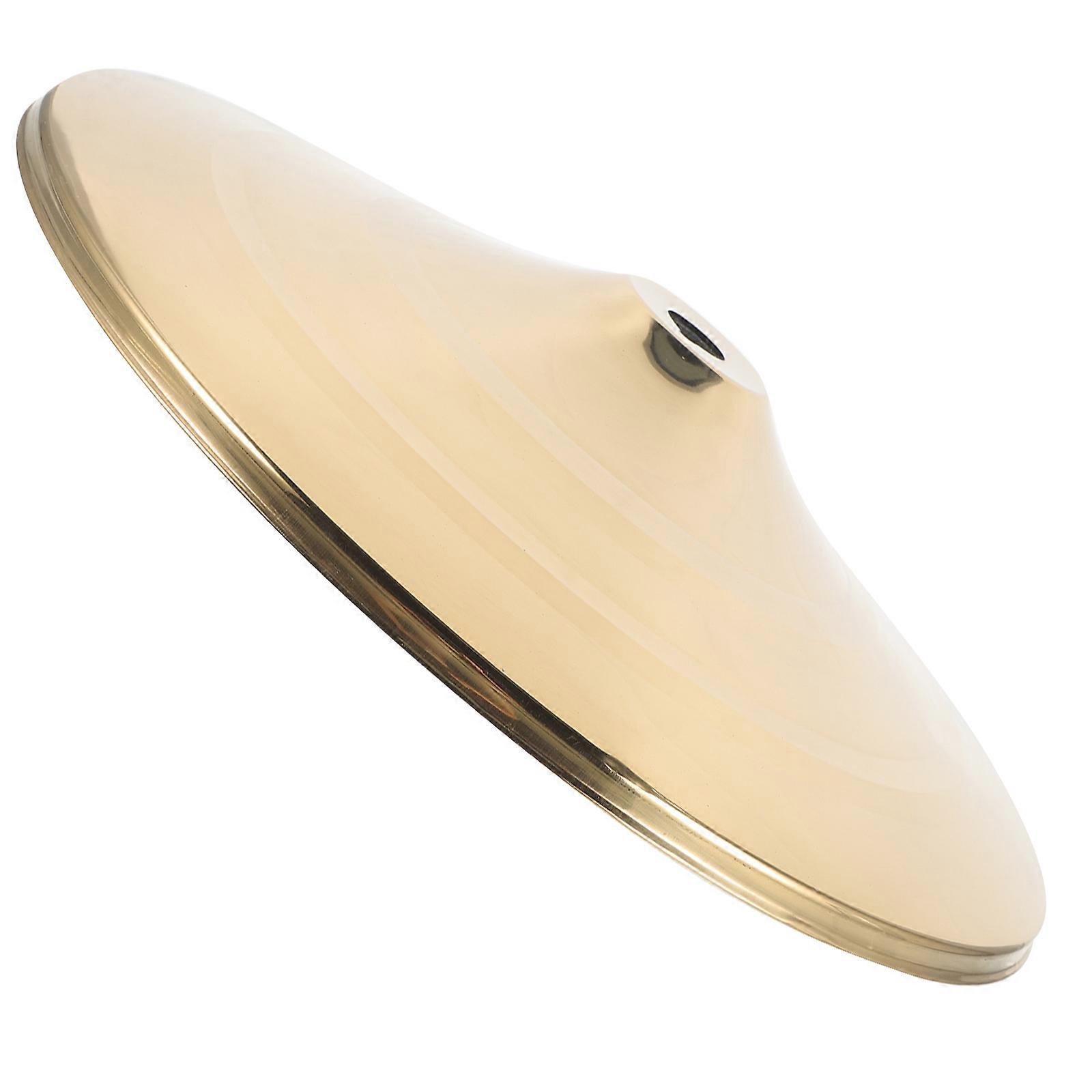 Golden Flagpole Base Small Flag Stand for Floor Use with Durable Plastic