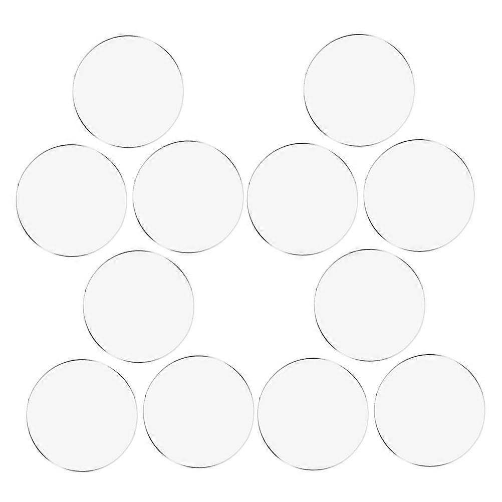 DIY Project Photo Frame 30Pcs Acrylic Circle Sheet for Crafting