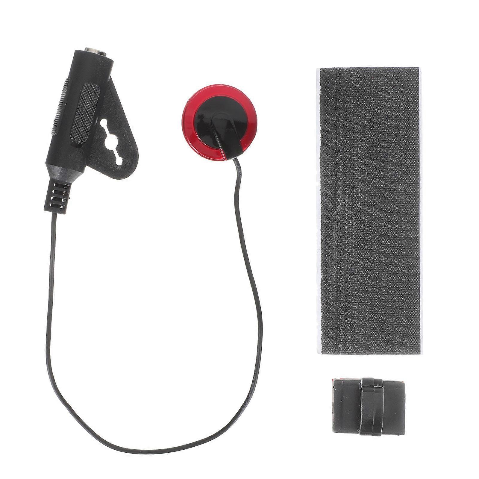 Folk Guitar Pickup Kit Avoid Feedback Practice Musicians 38x6.4cm Plastic 1Set