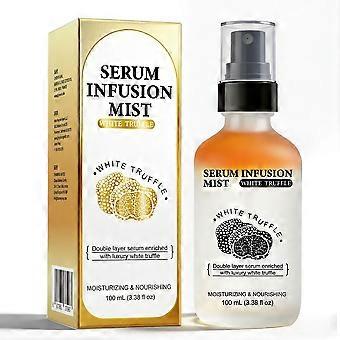 Weißes Trüffel-Serum-Infusionsspray, feuchtigkeitsspendendes und pflegendes Gesichtsspray mit doppelter Schicht, 100 ml