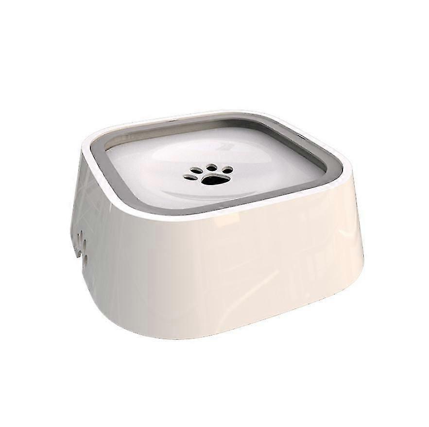Pet vanndispenser sprutsikker, våt-bevis, dump-proof, 1pc grå