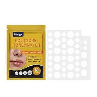 60 Hydrocolloid Lip Blister Patches for Soothing Bumps and Moisturizing Dry Lips