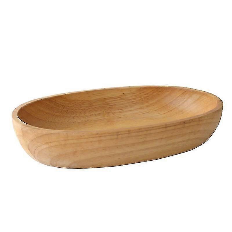 1pcs Kitchen Tableware, Wood Fruit Dish