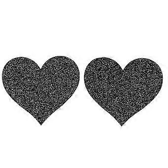 Glitzer Pasties Nippel Cover, Multi Design Nipple Aufkleber Einweg, wasserdicht, 10 Paar