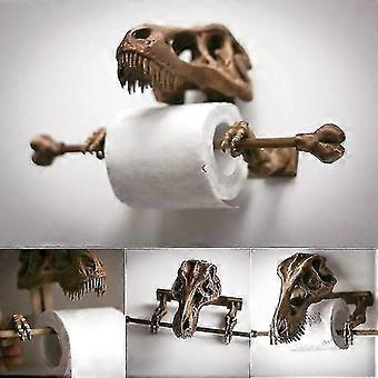 Uchwyt na papier toaletowy T-rex Drukowane w 3D akcesoria łazienkowe Stojak do przechowywania papieru w rolce Wystrój łazienki Nowość Nowość