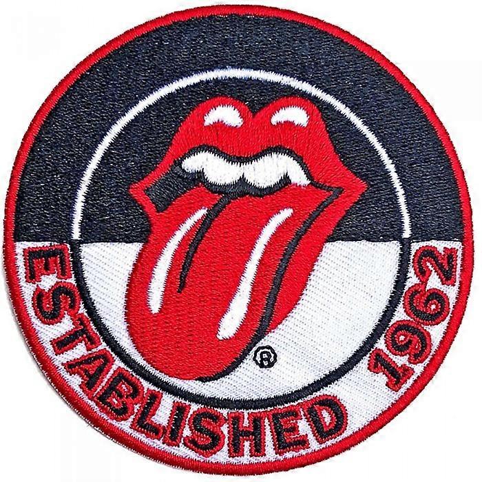 The Rolling Stones Est 1962 Version 2 Iron On Patch