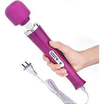 CHARMING 10 Speeds Wired Powerful Handheld Massager with Strong Vibrations, Personal Therapy Massager for Sports Recovery, Muscle Aches, Body Pain (P