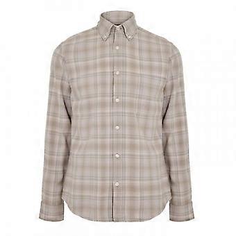 Boss Mens Rickert Checked Button-Down Long-Sleeved Shirt