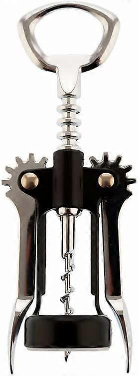 Dww-Stainless Steel Winged Corkscrew Black
