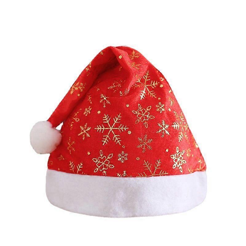 Weihnachtskostüm Cosplay Bronzing Santa Hut
