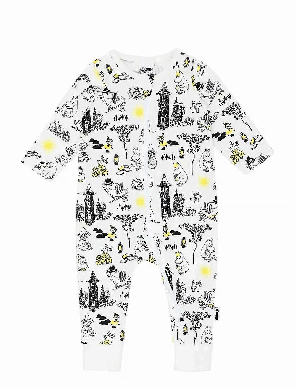 Mumin Lättja pyjamas svart/vit