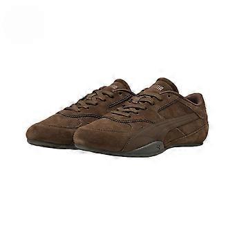 Puma Bella Mina Suede damessneakers in chocoladekleur