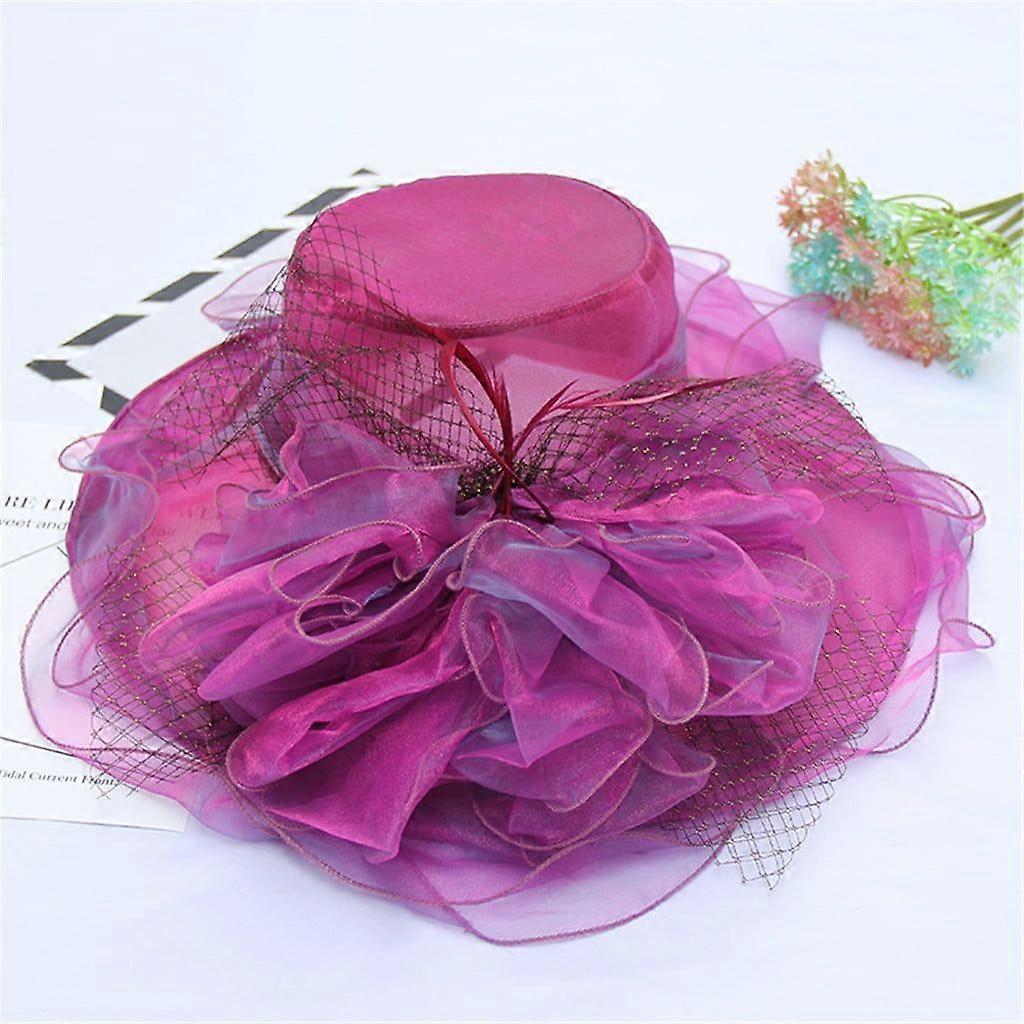 Hatter Dame Fascinator Cap Teselskap Bryllup