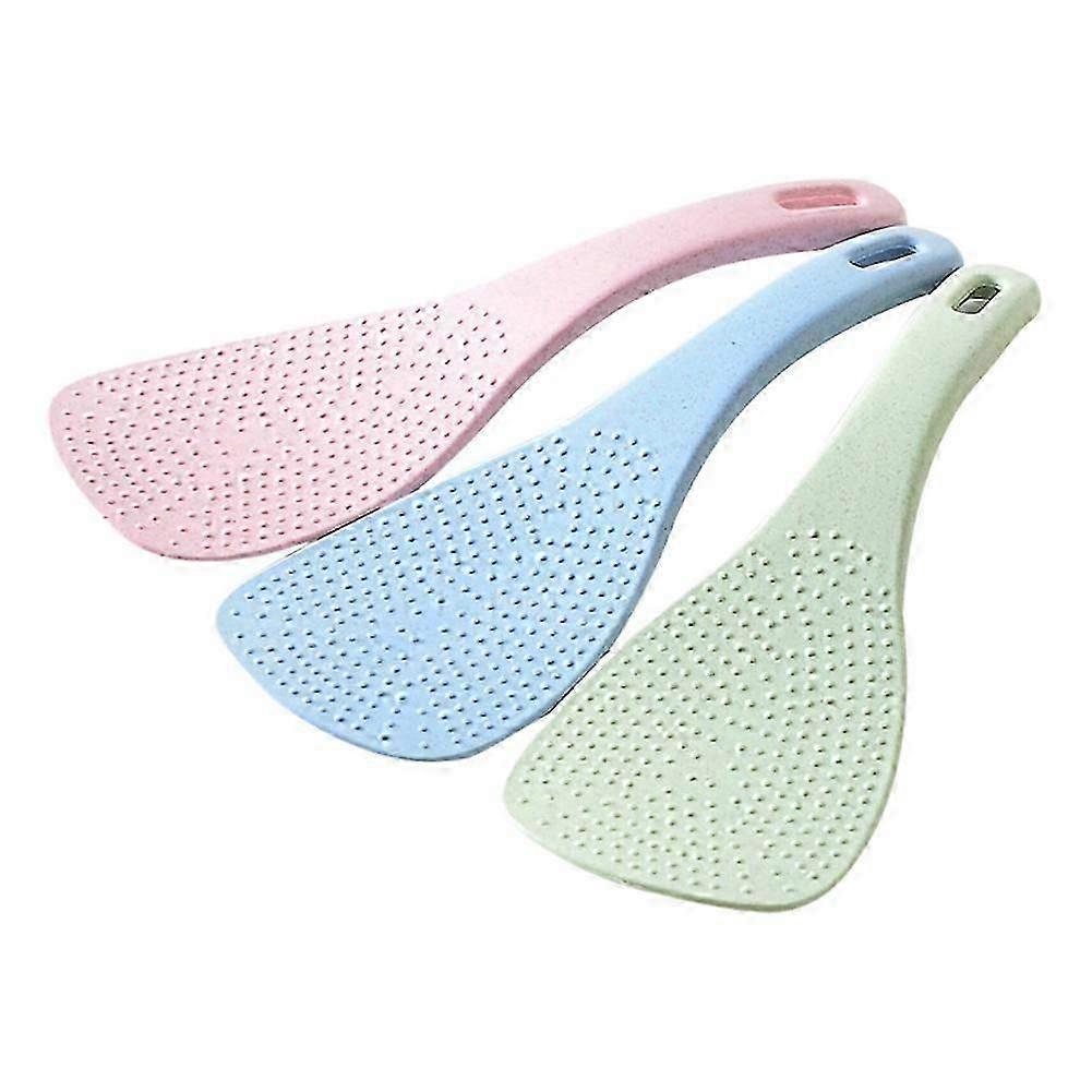 Wheat Straw Kitchen Rice Spoon Hanging Kitchen Accessories Biodegradable Spoon