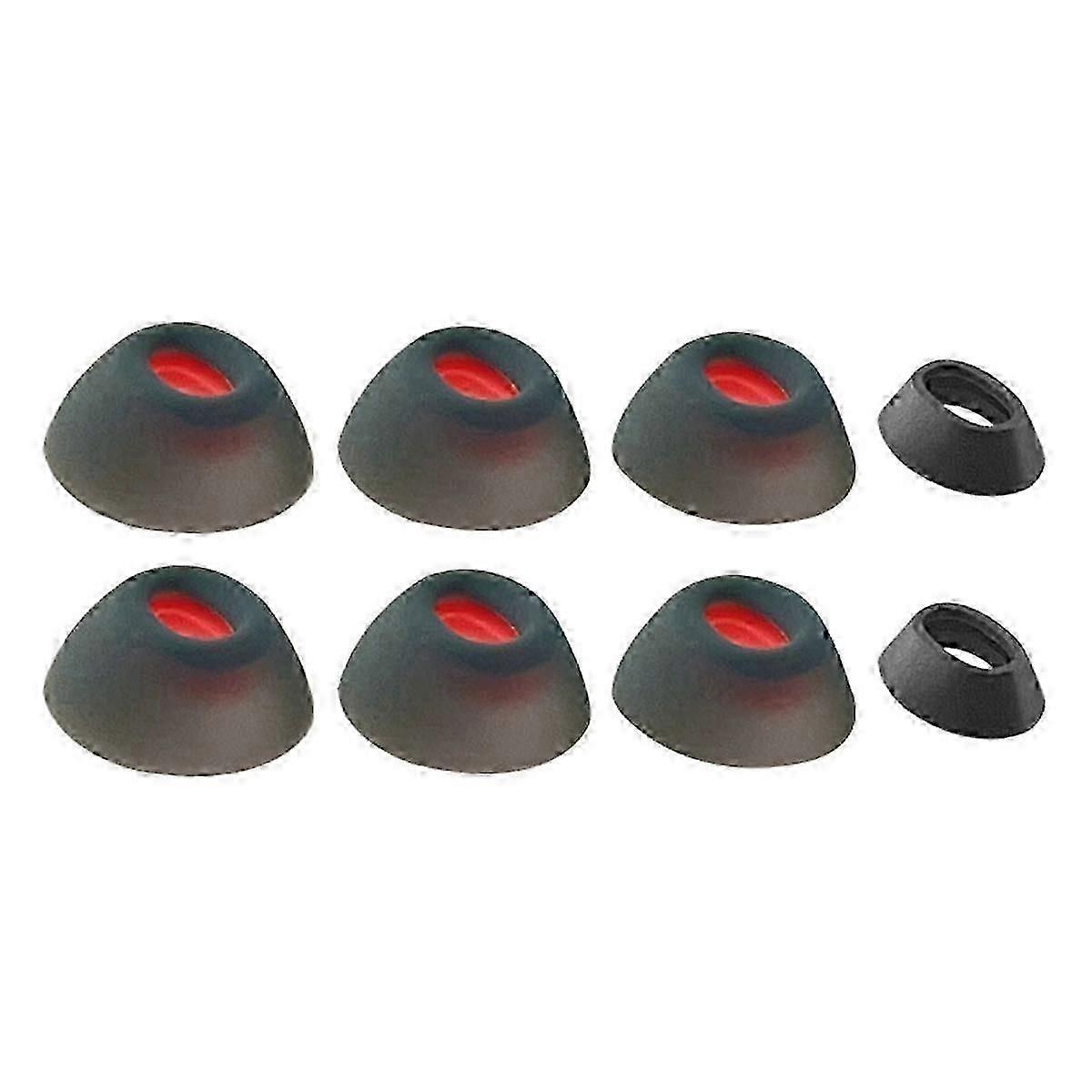 Replacement silicone ear tips compatible with Tune Flex earbuds, 8Pcs super soft set