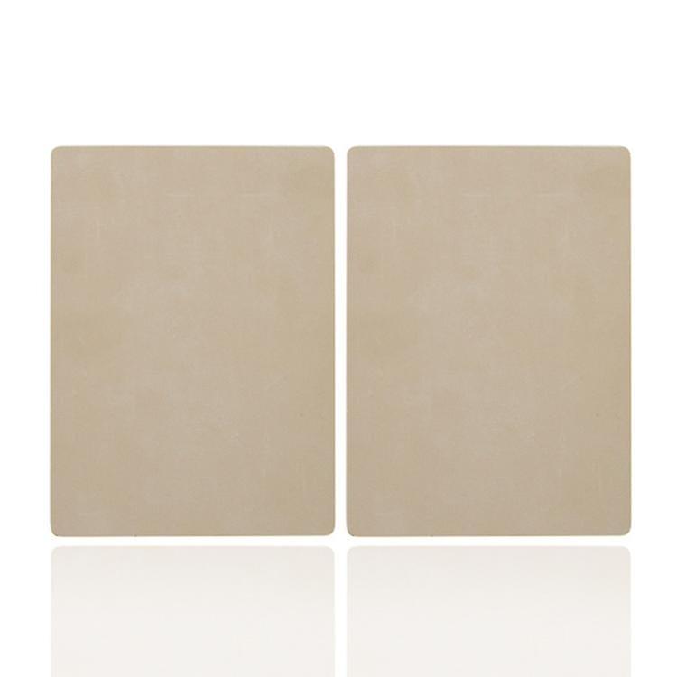 2pcs Blank Skin Practice Fake Skin 1mm Practice Skin 8" X 6" Soft Rubber Pad Skin