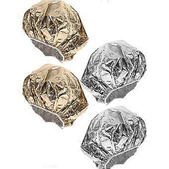 Aluminum Foil Hat Deep Conditioning Hair Dye Hat for 4Pcs Nourishing Care