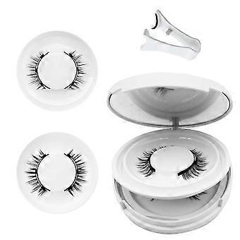 Magnetiske øyevipper, magnetiske øyevipper med applikator gjenbrukbare øyevipper magneter, ingen eyeliner nødvendig, naturlig utseende, ingen lim eller eyeliner nødvendig